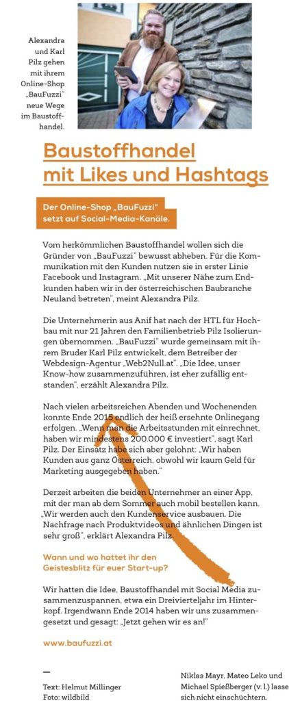 Baufuzzi, WKS, Wirtschaftskammer, Baustoffhandel